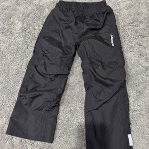 Didriksons Kids Black Snow Pants